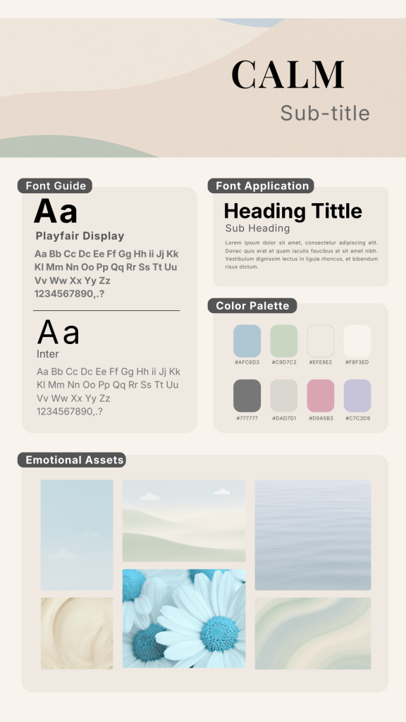 Moodboard CALM